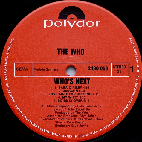 The Who - Who's Next