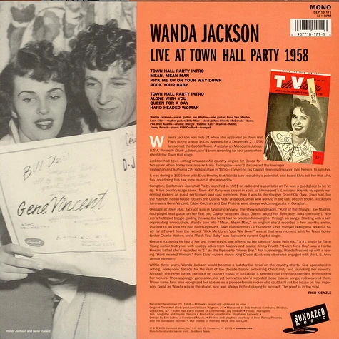 Wanda Jackson - Live At Town Hall Party 1958
