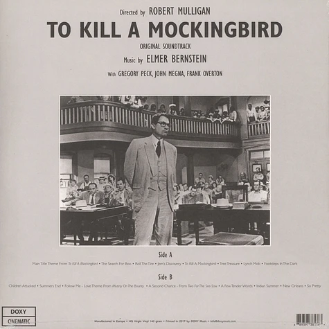 Elmer Bernstein - OST To Kill A Mockingbird