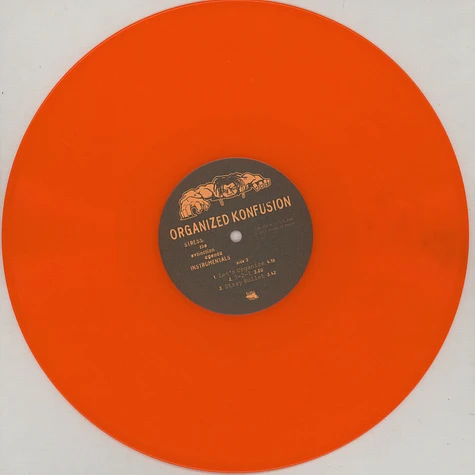 Organized Konfusion - Stress: The Instrumental Agenda Colored Vinyl Edition