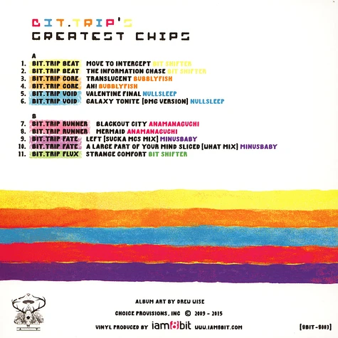 V.A. - OST Bit.Trip's Greatest Chips Picture Disc Edition