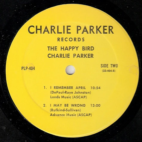 Charlie Parker - The Happy "Bird"
