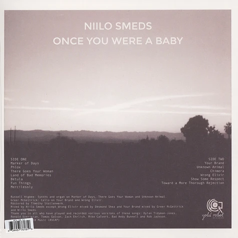 Niilo Smeds - Once You Were A Baby