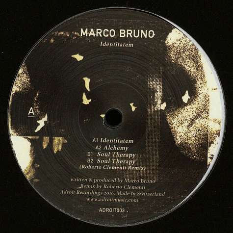 Marco Bruno & Roberto Clementi - Identitatem EP
