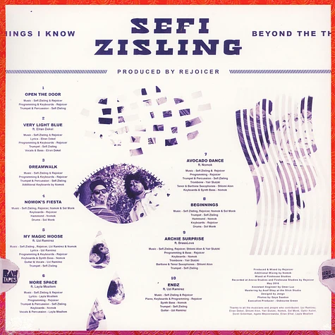Sefi Zisling - Beyond The Things I Know
