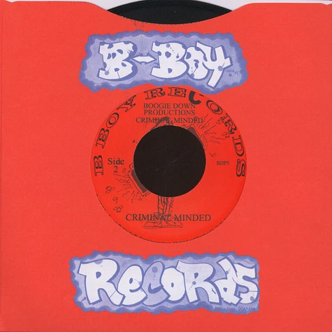Boogie Down Productions - Super Hoe / Criminal Minded