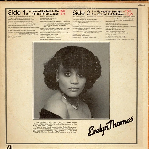 Evelyn Thomas - Have A Little Faith In Me