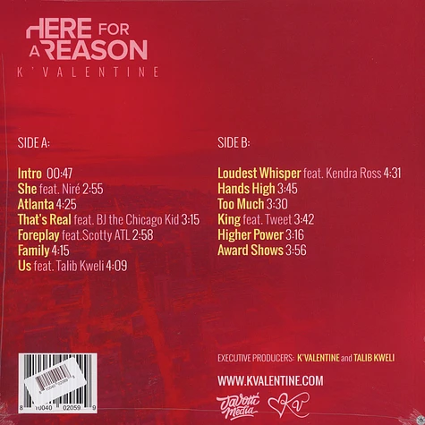K'Valentine - Here For A Reason