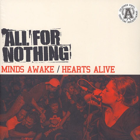 All For Nothing - Minds Awake / Hearts Alive White Vinyl Edition