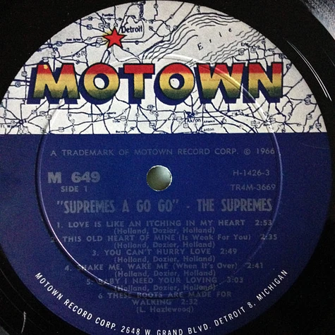 The Supremes - A' Go Go