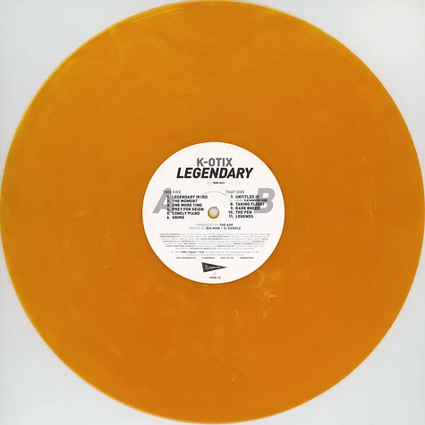 K-Otix - Legendary Orange Vinyl Edition
