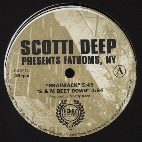 Scotti Deep - Scotti Deep presents: Fathoms NY