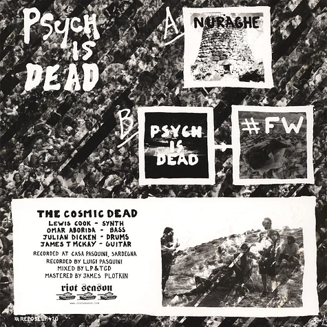 The Cosmic Dead - Psych Is Dead White Vinyl Edition