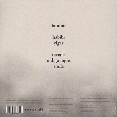 Tamino - Tamino EP RSD Clear Vinyl Edition