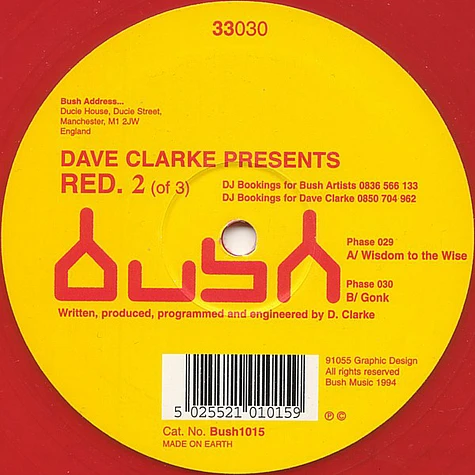 Dave Clarke - Red. 2 (Of 3)