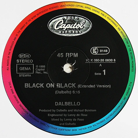 Lisa Dal Bello - Black On Black
