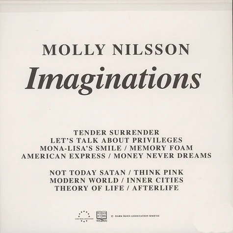 Molly Nilsson - Imaginations White Vinyl Edition