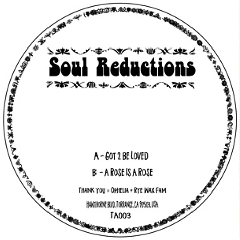 Soul Reductions - Got To Be Loved