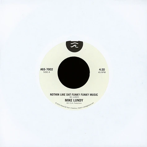 Mike Lundy - Nothing Like Dat Funky Music / Round And Around