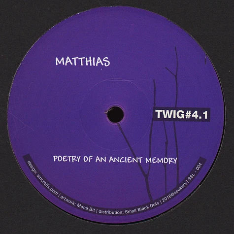 Matthias - Poetry Of An Ancient Memory