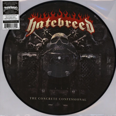 Hatebreed - The Concrete Confessional Picture Vinyl Edition
