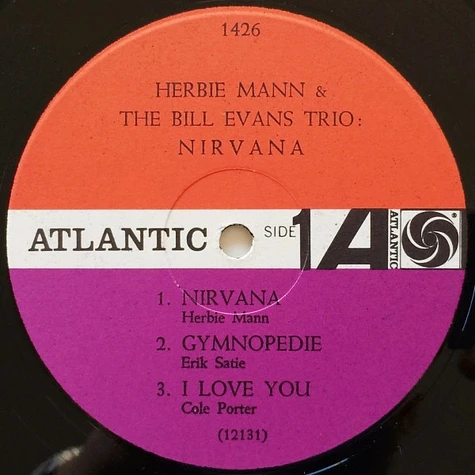 Herbie Mann & The Bill Evans Trio - Nirvana