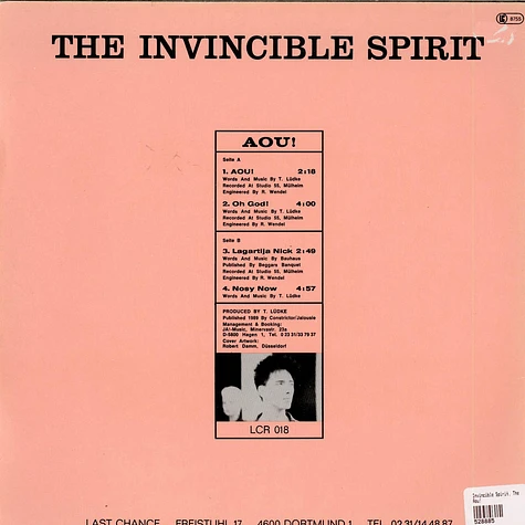 The Invincible Spirit - AOU!