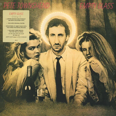 Pete Townshend - Empty Glass Clear Vinyl Edition