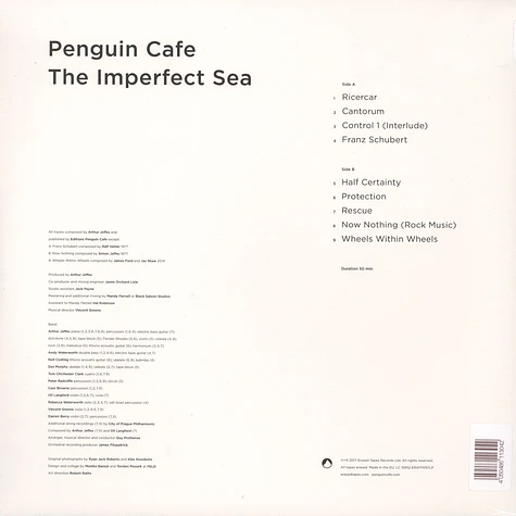 Penguin Cafe - The Imperfect Sea Clear Vinyl Edition