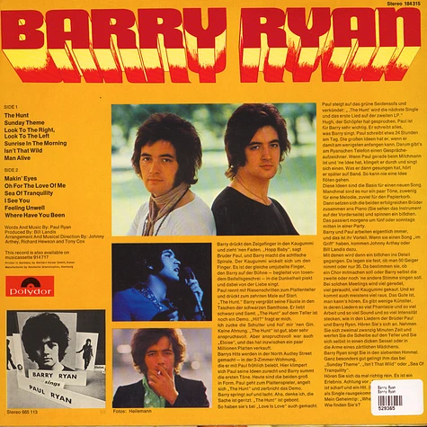 Barry Ryan - Barry Ryan
