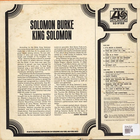 Solomon Burke - King Solomon