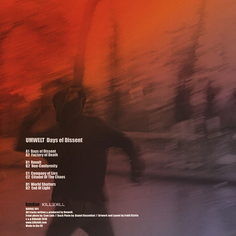 Umwelt - Days Of Dissent Colored Vinyl Edition