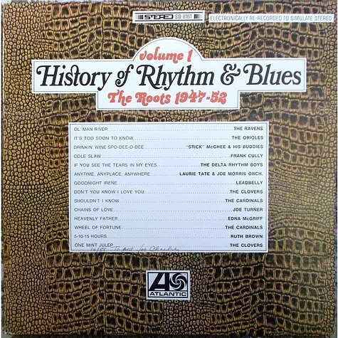 V.A. - History Of Rhythm & Blues Volume 1: The Roots 1947-52