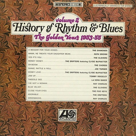 V.A. - History Of Rhythm & Blues - Volume 2: The Golden Years 1953-55