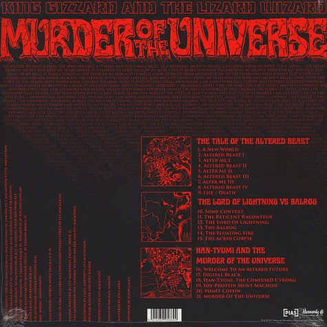 King Gizzard & The Lizard Wizard - Murder Of The Universe Black Vinyl Edition