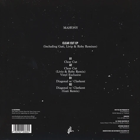 Mahony - Clear Cut EP