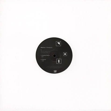 Mark Iveson / Art Of Tones - 10 By Ten / Revisions Jimpster & Fred Everything Remixes