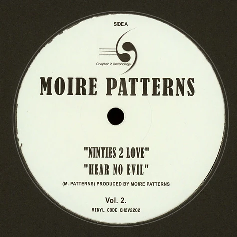 Santonio Echols / Moire Patterns & Orlando Voorn - Back To Basics Volume 2