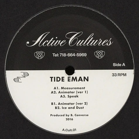 Tide Eman - Animate Objects EP