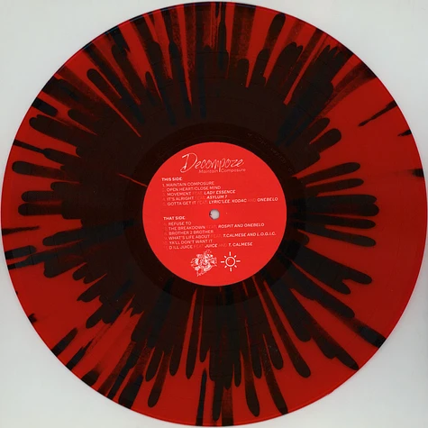 Decompoze of Binary Star - Maintain Composure Colored Vinyl Edition