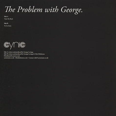 The Problem With George - The Problem With George