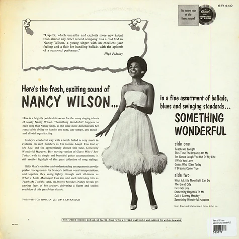 Nancy Wilson - Something Wonderful