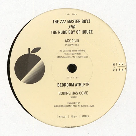 ZZZ Master Boyz & The Nude Boyz Of House, The / Bedroom Athlete - Split