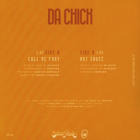 Da Chick - Call Me Foxy / Hot Sauce