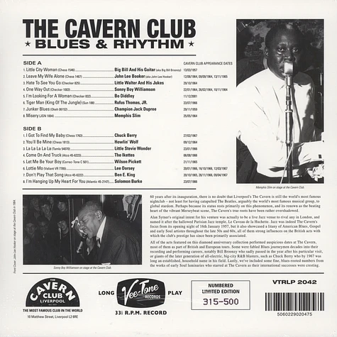 V.A. - The Cavern Club Blues & Rhythm