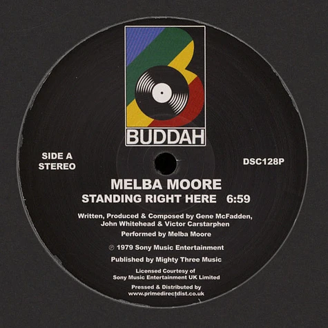Melba Moore - Standing Right Here / Make Me Believe in You