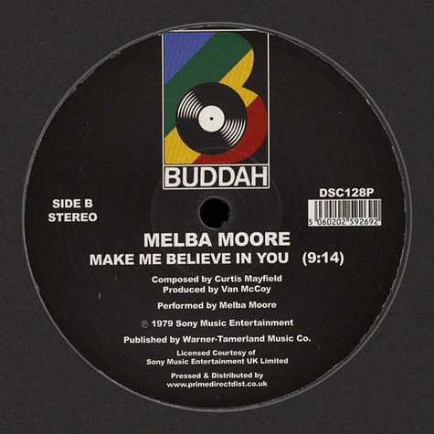 Melba Moore - Standing Right Here / Make Me Believe in You