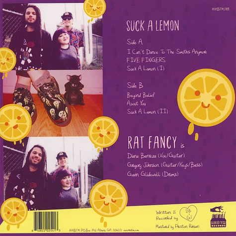 Rat Fancy - Suck A Lemon