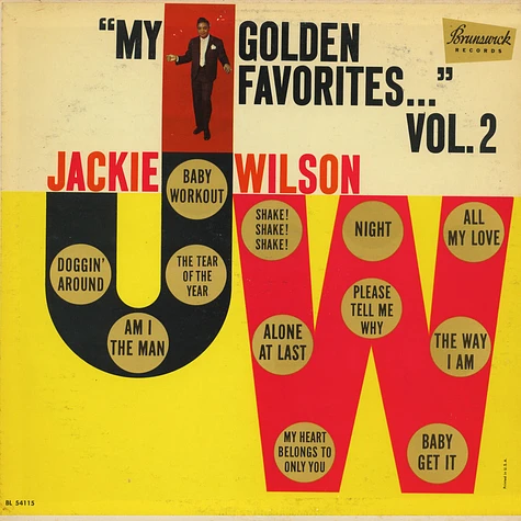 Jackie Wilson - My Golden Favorites Vol.2