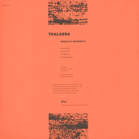 Thalassa - Bonds Of Prosperity